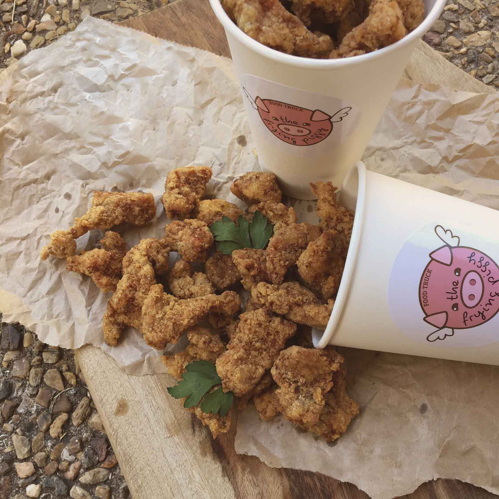 Popcorn pork is a crowd favourite from The Frying Piggy | Brisbane's best food trucks