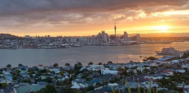 Auckland sunset